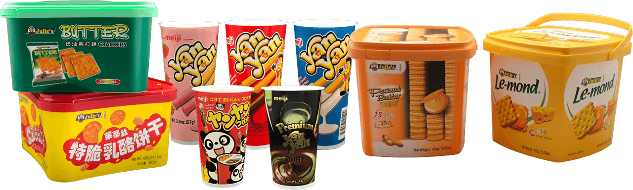 Cookie Packaging and Container Supplier in Singapore